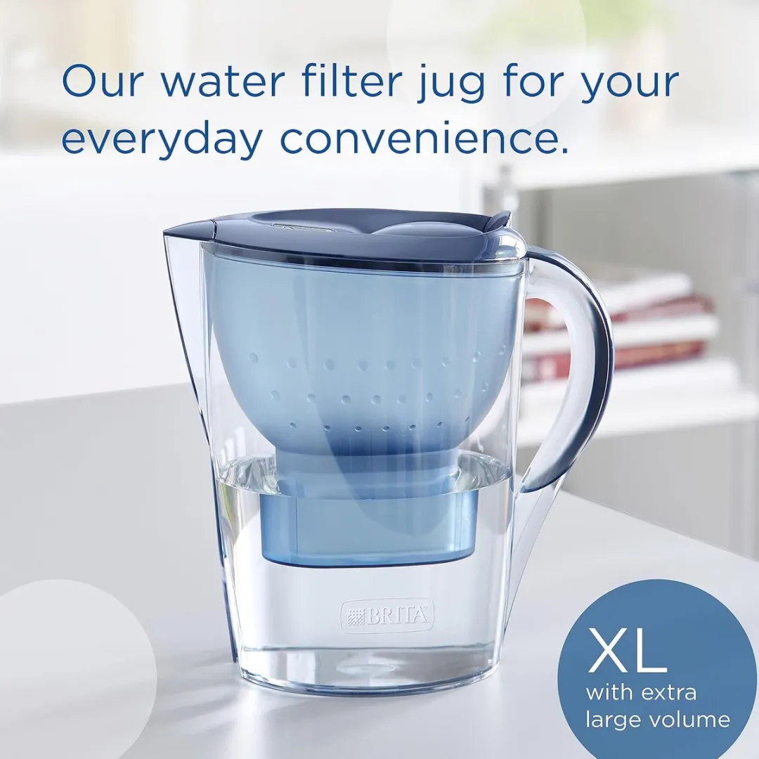 BRITA Marella XL Waterfilterkan 3,5L - Blauw - MAXTRA PRO Filter