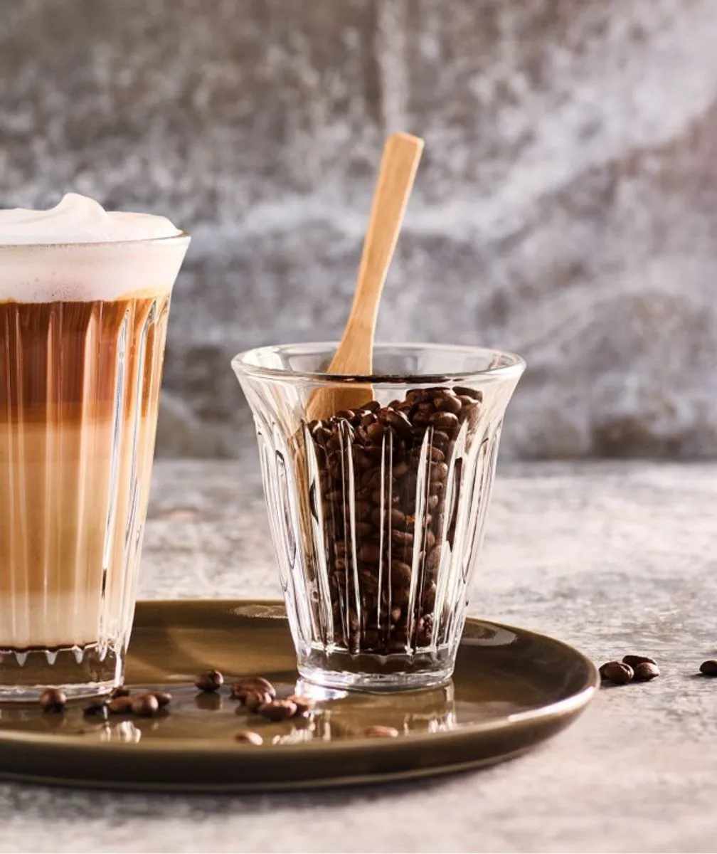 La Rochère Zinc Koffie- en Theeglas 19cl - Set van 6
