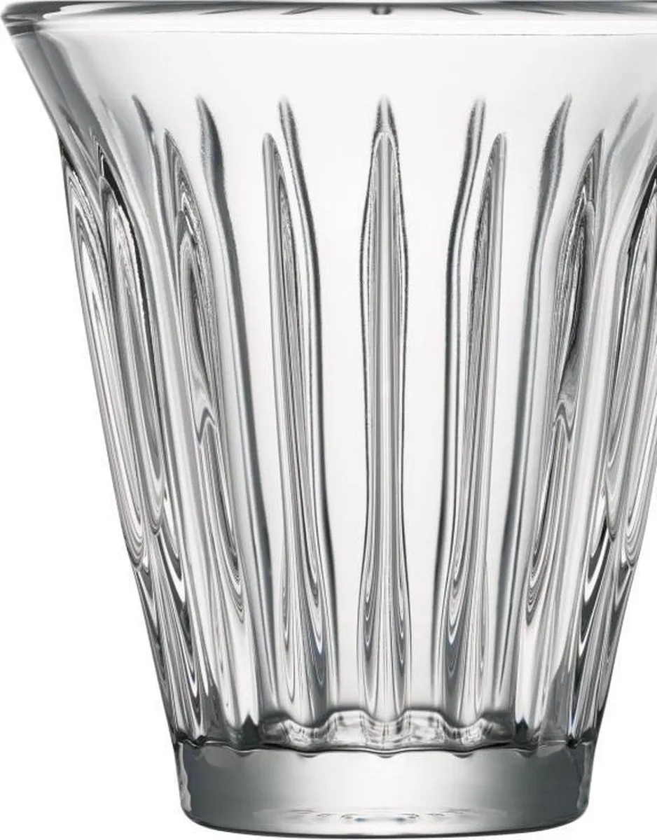 La Rochère Zinc Koffie- en Theeglas 19cl - Set van 6