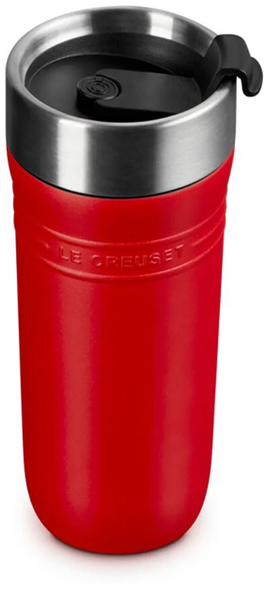 Le Creuset Thermosbeker On The Go 350ml - Kersenrood