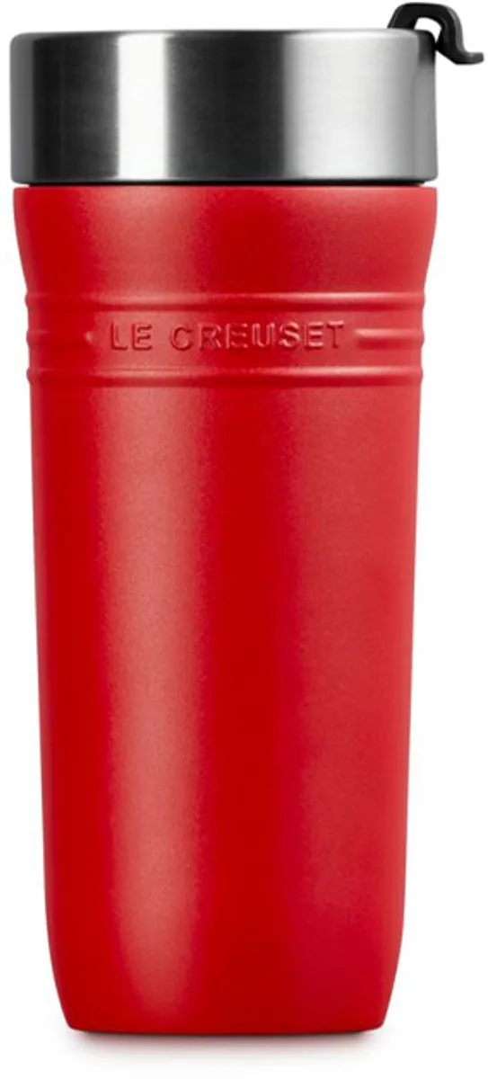 Le Creuset Thermosbeker On The Go 350ml - Kersenrood