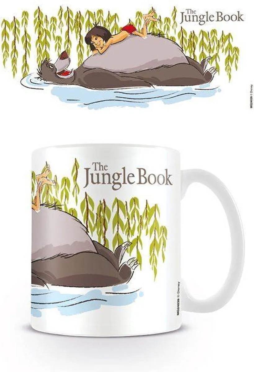 Disney Jungle Book Float Mug 325ml - MG24039 - Wit