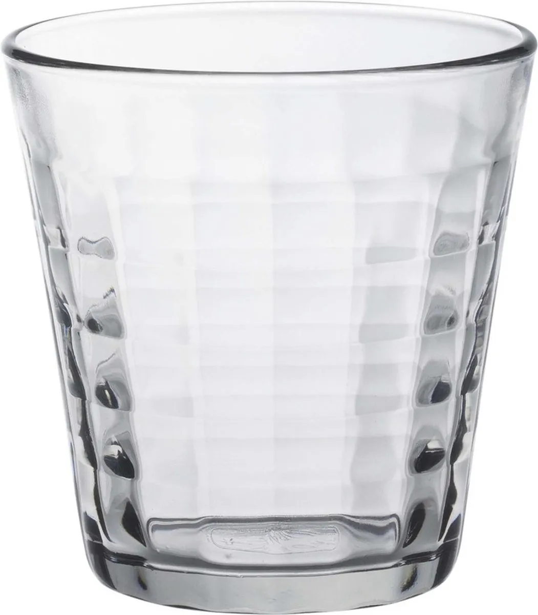 Duralex Prisme Drinkglazen - 18 Stuks - 275ml - Transparant