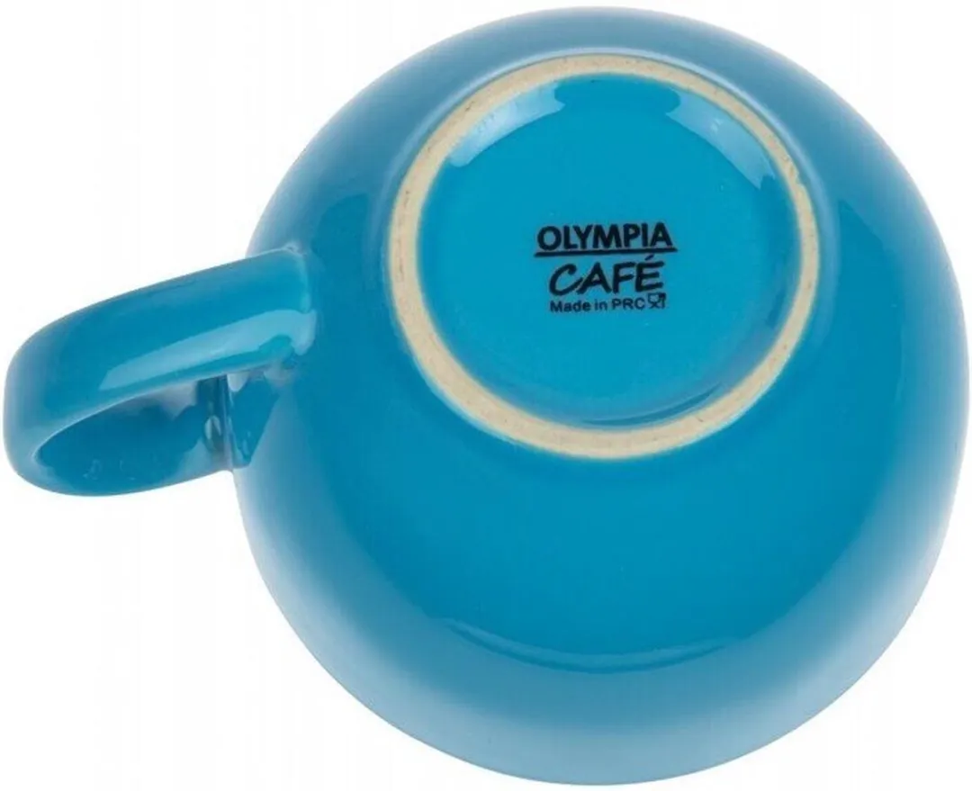 Olympia Café Cappuccinokoppen HC404 - Blauw - 34cl - 12 Stuks