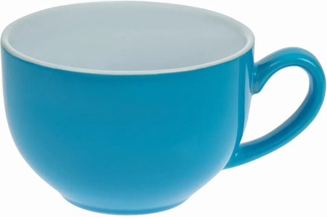 Olympia Café Cappuccinokoppen HC404 - Blauw - 34cl - 12 Stuks