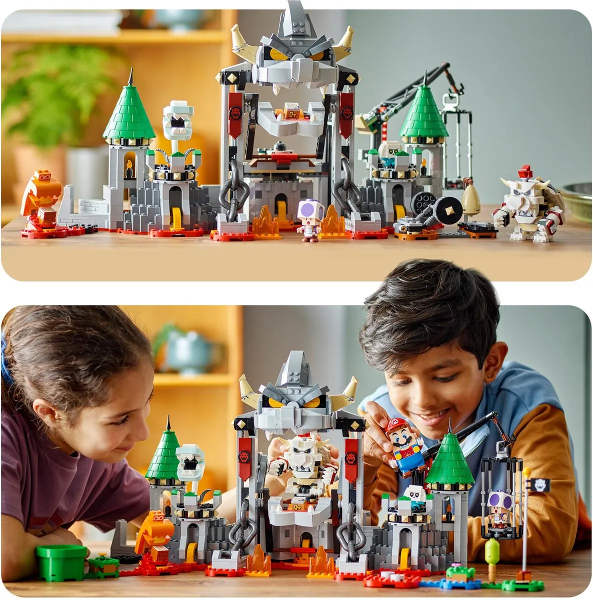 LEGO Gevecht op Dry Bowsers Kasteel 71423 - Meerkleurig