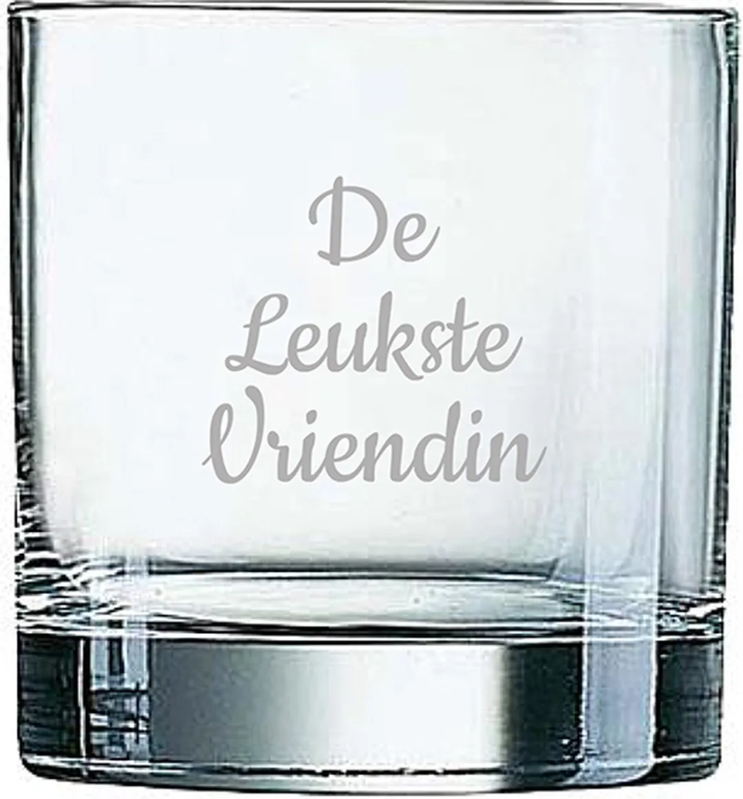 Arcoroc Whiskeyglas Gegraveerd 38cl