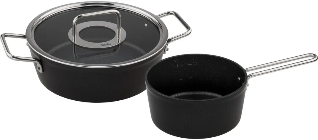 Fissler Adamant Steelpan Set 2-delig - Antraciet/Roestvrijstaal - afbeelding 6 van 6