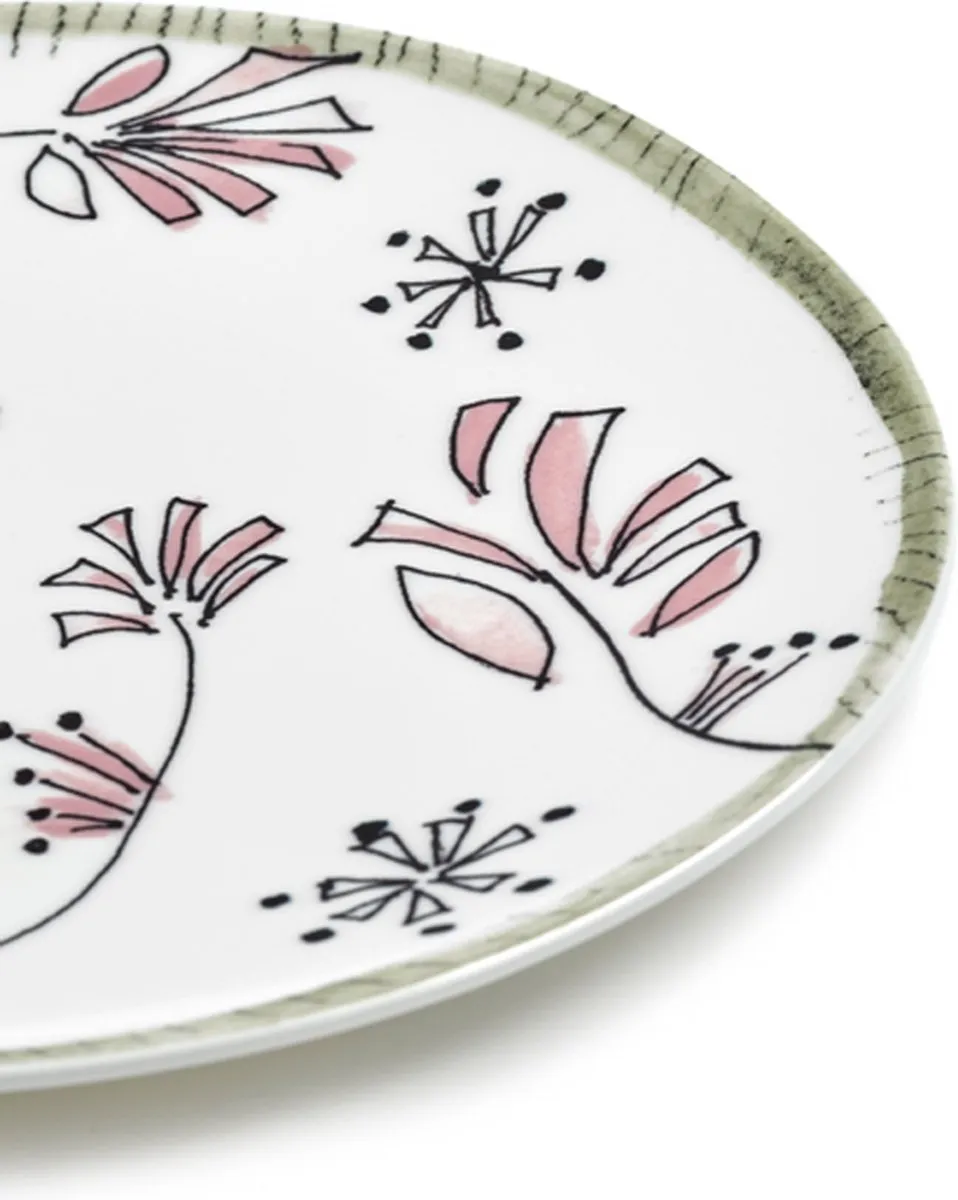 Serax Marni Midnightflowers Bord 24cm - 2 Stuks - afbeelding 6 van 6