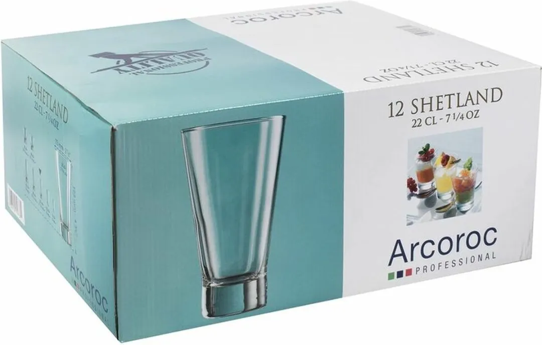 Arcoroc Shetland Longdrinkglas 35 cl - 12 Stuks