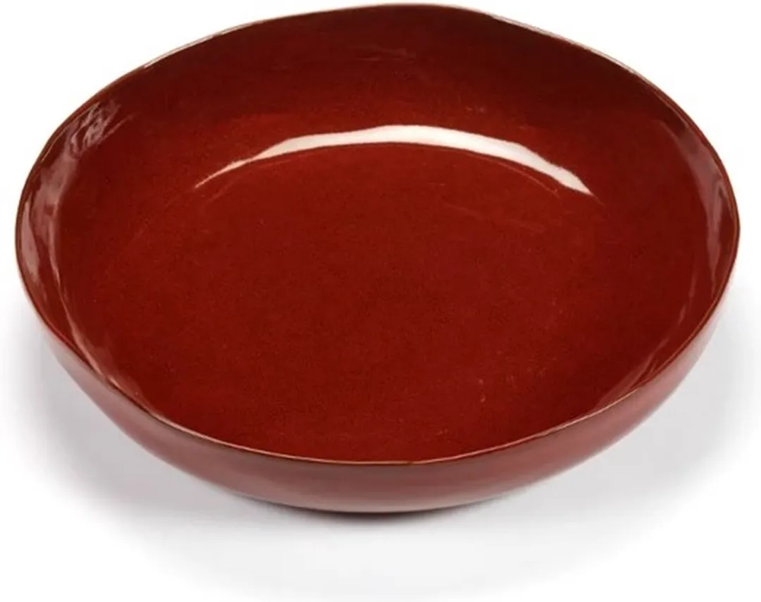 Serax La Mère By Marie Michielssen Serveerschaal - Ø31,5cm - Venetian Red