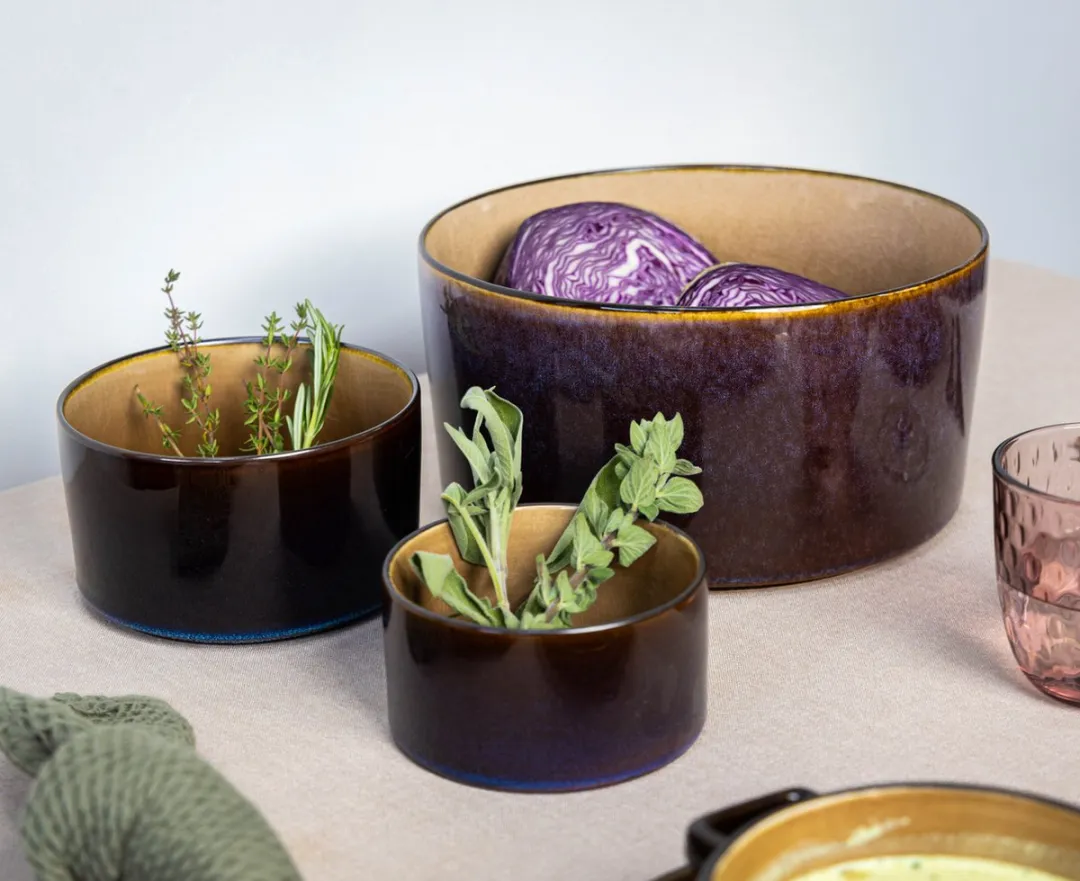 Cosy&Trendy Quintana Dipschaaltje 200ml - ø8cm - Amber