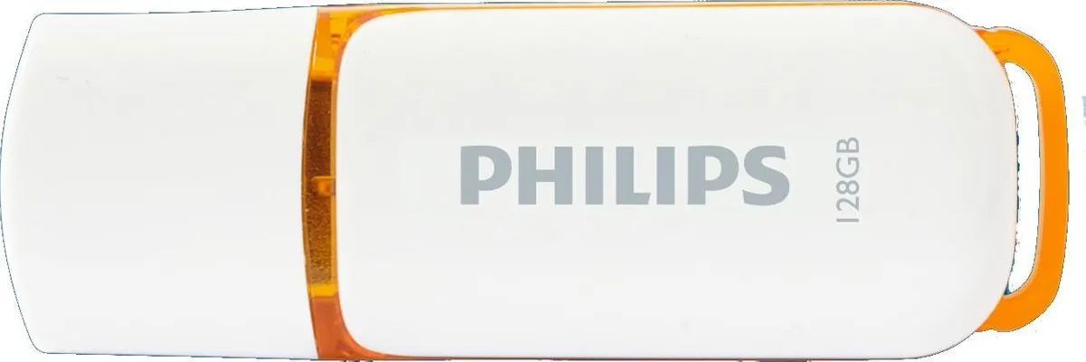 Philips USB Stick Snow Edition 128GB - 4 Stuks - Oranje/Wit