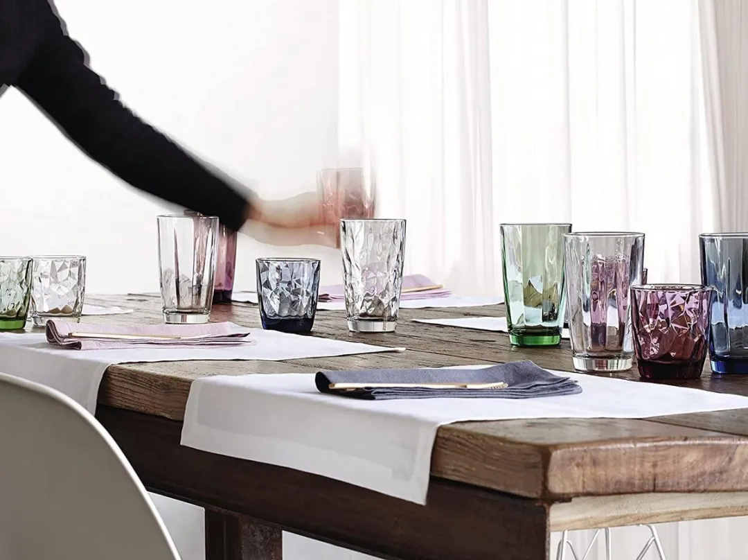 Bormioli Rocco Diamond Longdrinkglas 47cl - Blauw - Set van 6