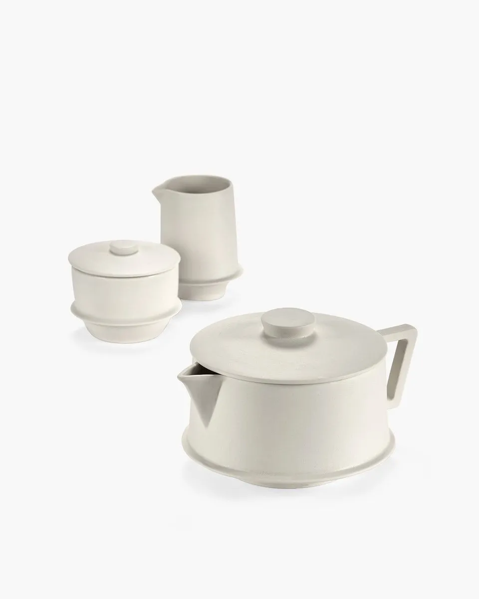 Serax Kelly Wearstler Dune Suikerpot - 8.5cm - Alabaster