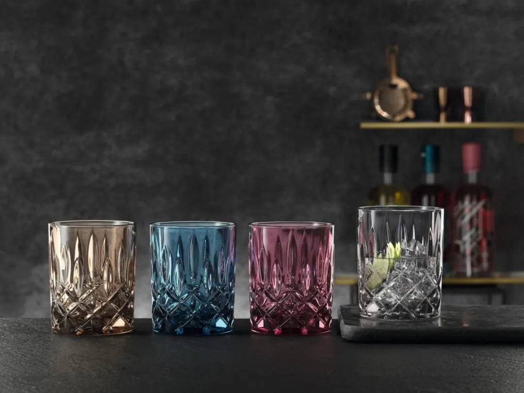 Nachtmann Noblesse Whiskeyglas - Blauw - 295ml - 2 Stuks