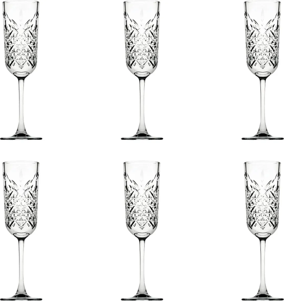 Pasabahce Timeless Champagneglazen 175ml - 4 Stuks