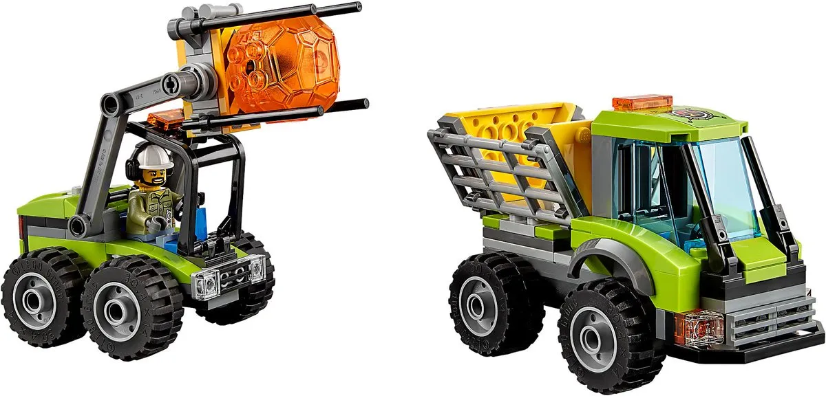 LEGO City Vulkaan Zware Transport Helikopter 60125 - 1277 Stukken