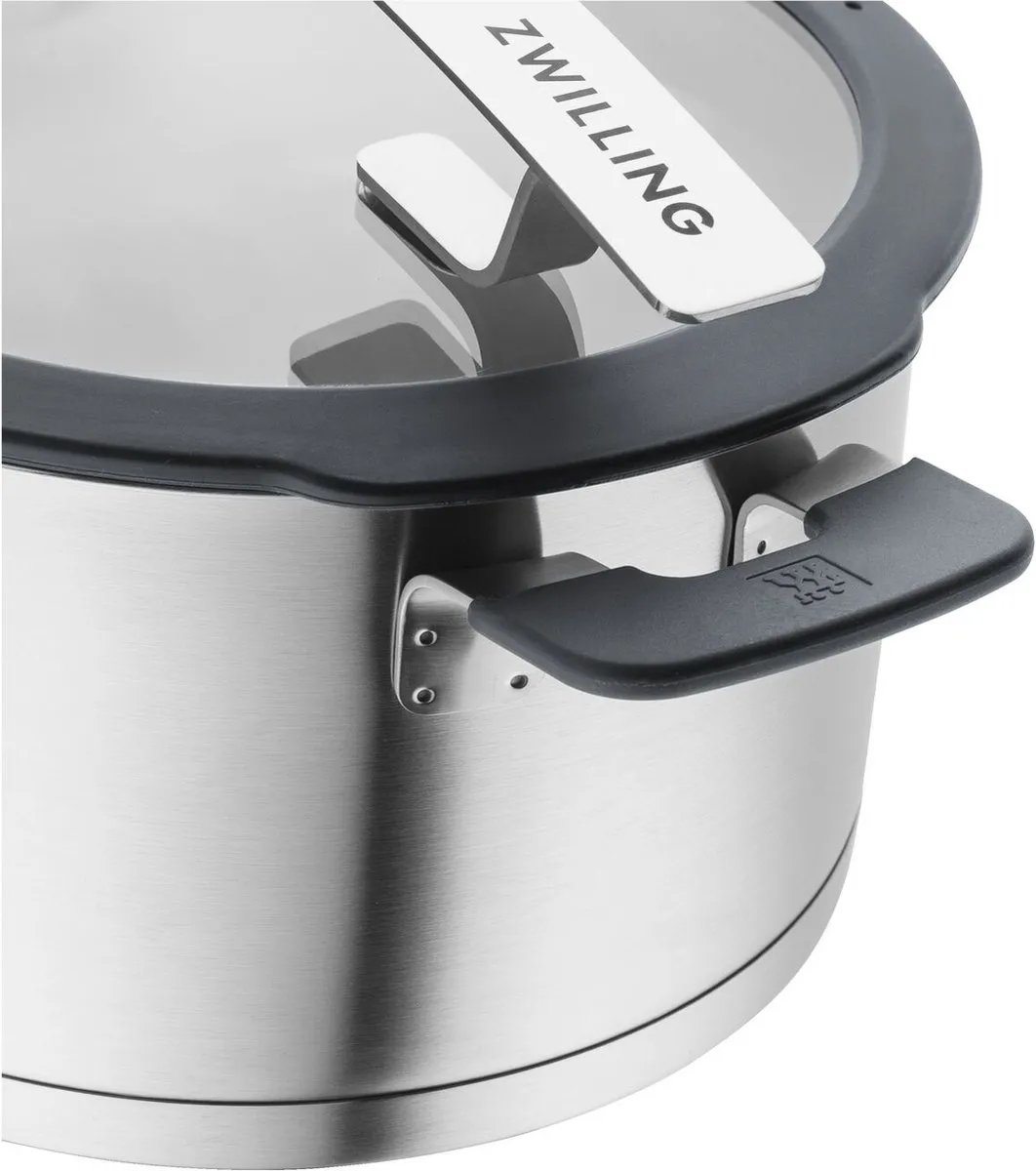 Zwilling Simplify Pannenset 4-delig - Zwart/Zilver