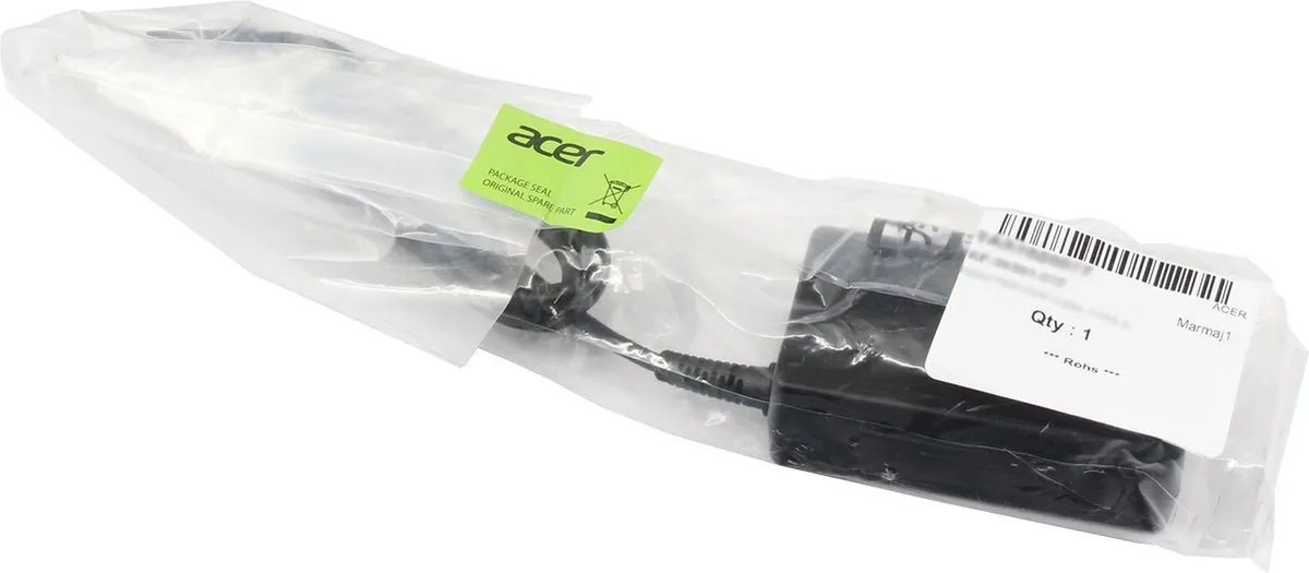 Acer KP0650H018 USB-C Oplader 65W - Zwart