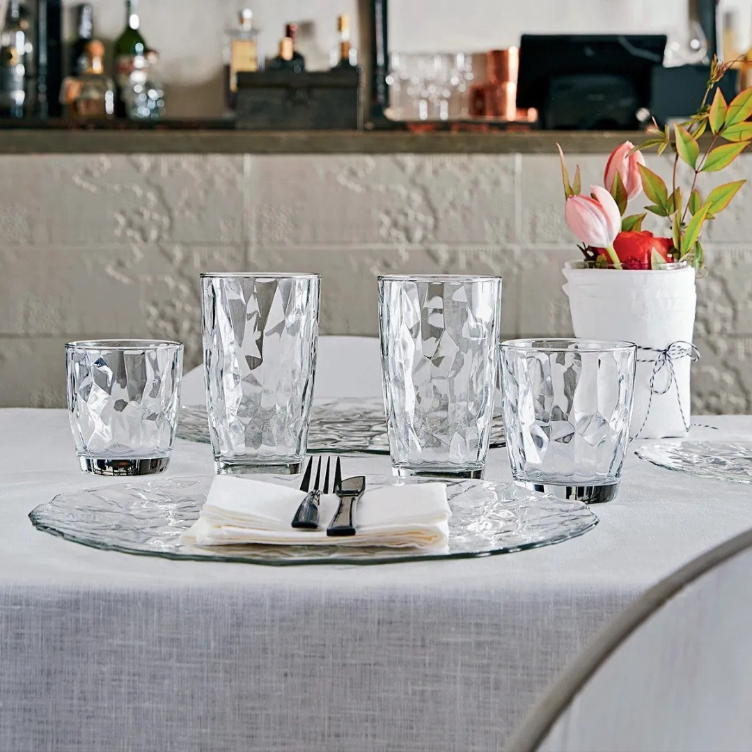 Bormioli Rocco Diamond Serie Waterglazen 30cl - 3 Stuks