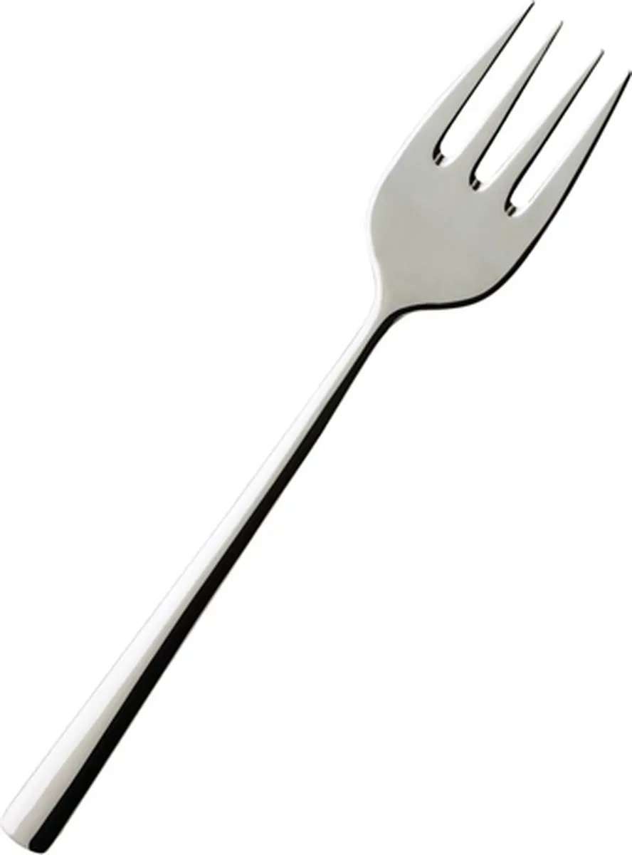 Villeroy & Boch Serveervork Piemont - RVS - Modern Design - Vaatwasmachinebestendig - Perfect voor Serveren van Vlees, Vis en Gerechten