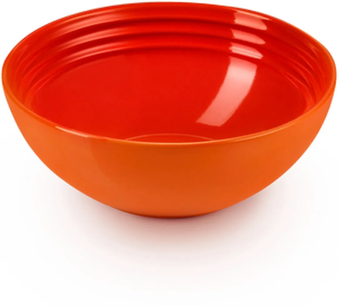 Le Creuset Aardewerken Ontbijtkommen Oranjerood 16cm
