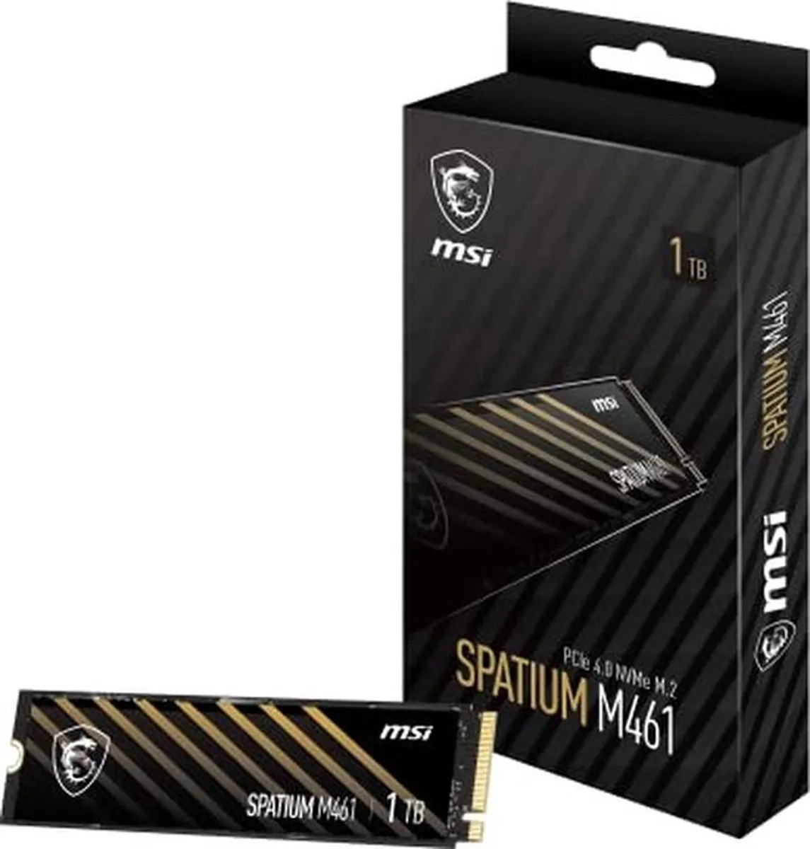 MSI Spatium S78-440L1D0-P83 SSD 1TB - M.2 PCIe 4.0 NVMe