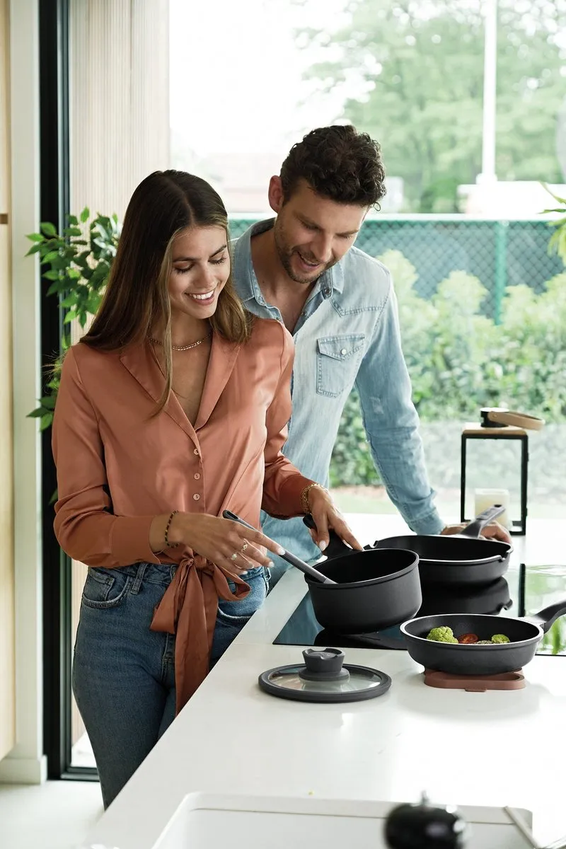 BergHOFF LEO Grillpan Stone Ø26cm - Grijs