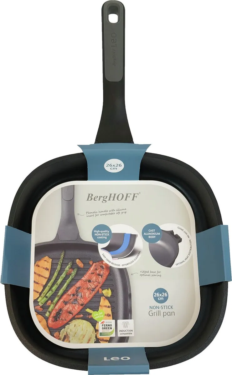 BergHOFF LEO Grillpan Stone Ø26cm