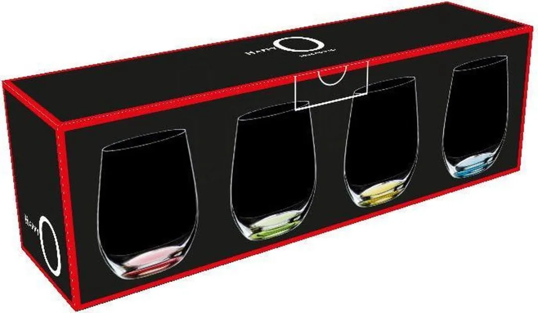 Riedel O Happy Wijnglazen - 4 Stuks - Transparant