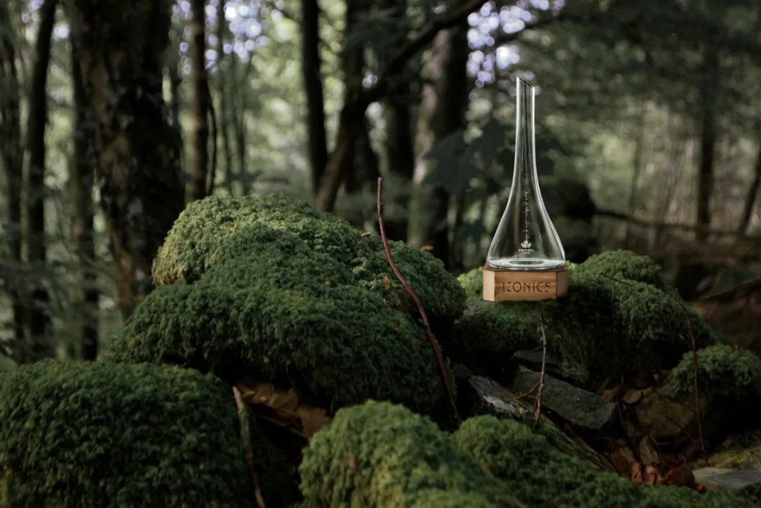 Zwiesel Glas Iconics Decanteerkaraf 0,75L - Houten voet