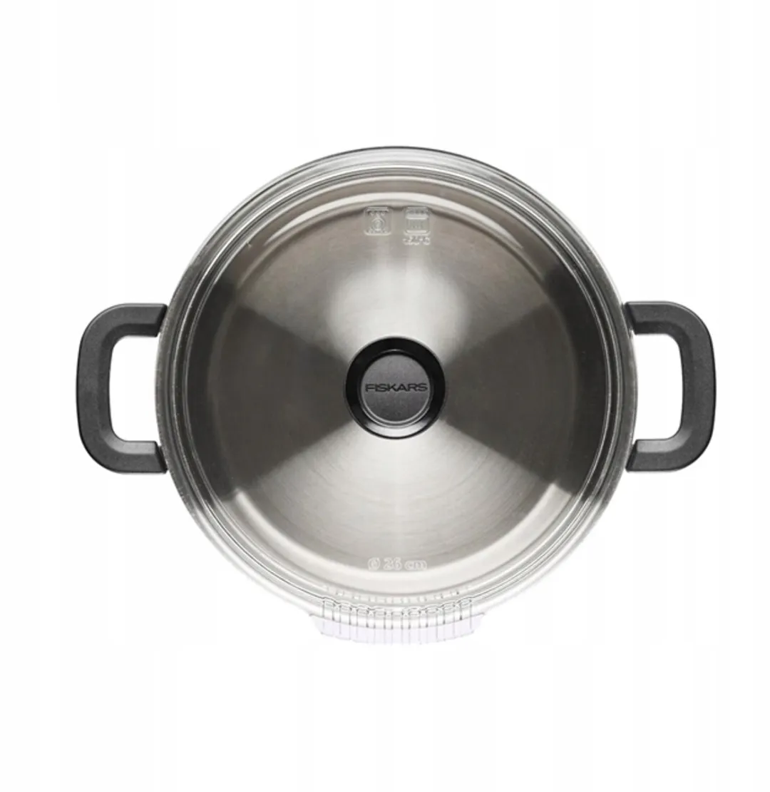 Fiskars Functionele Vormpan 7L - Zilver