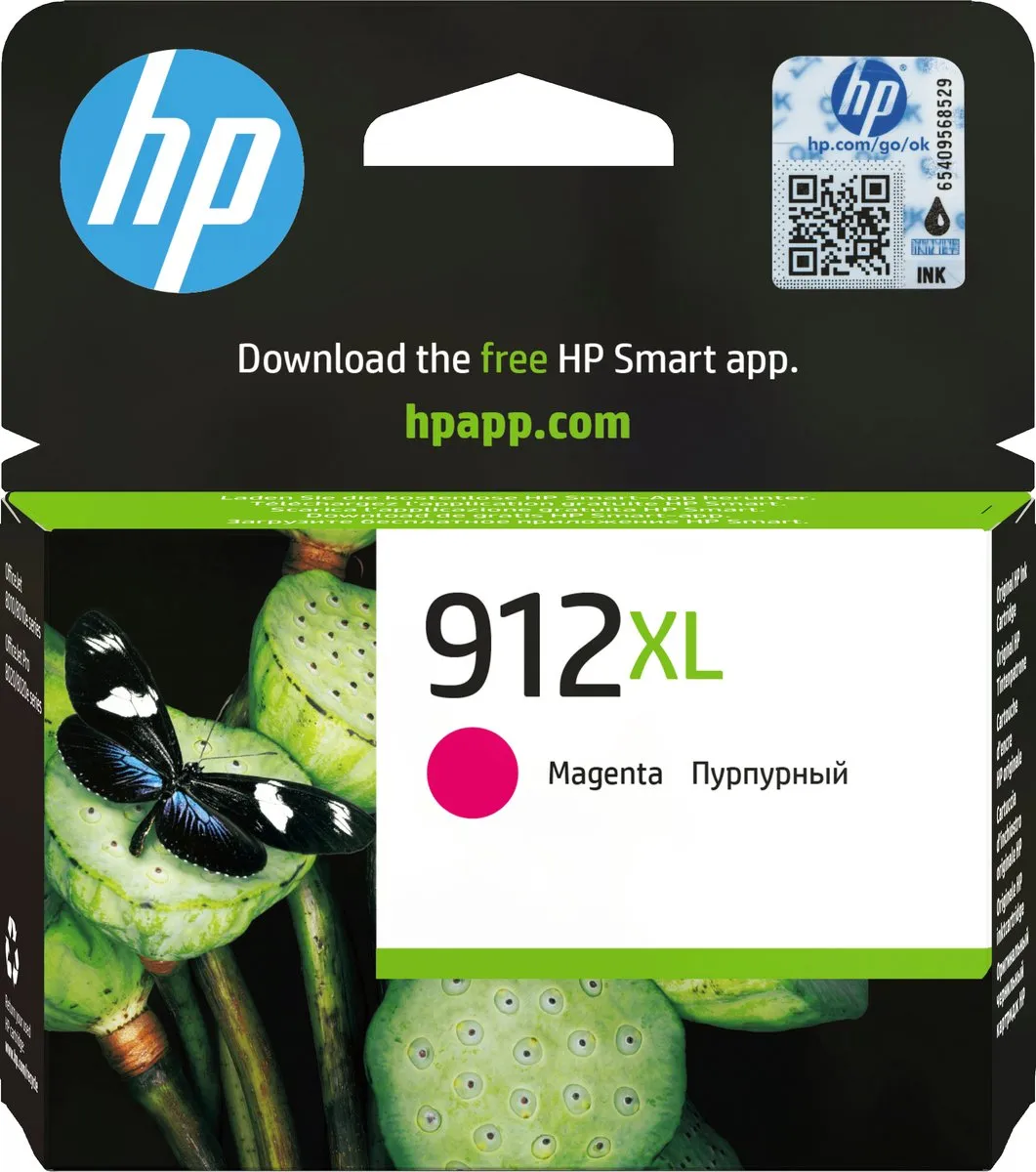HP 912XL Inktcartridge Magenta - 825ml