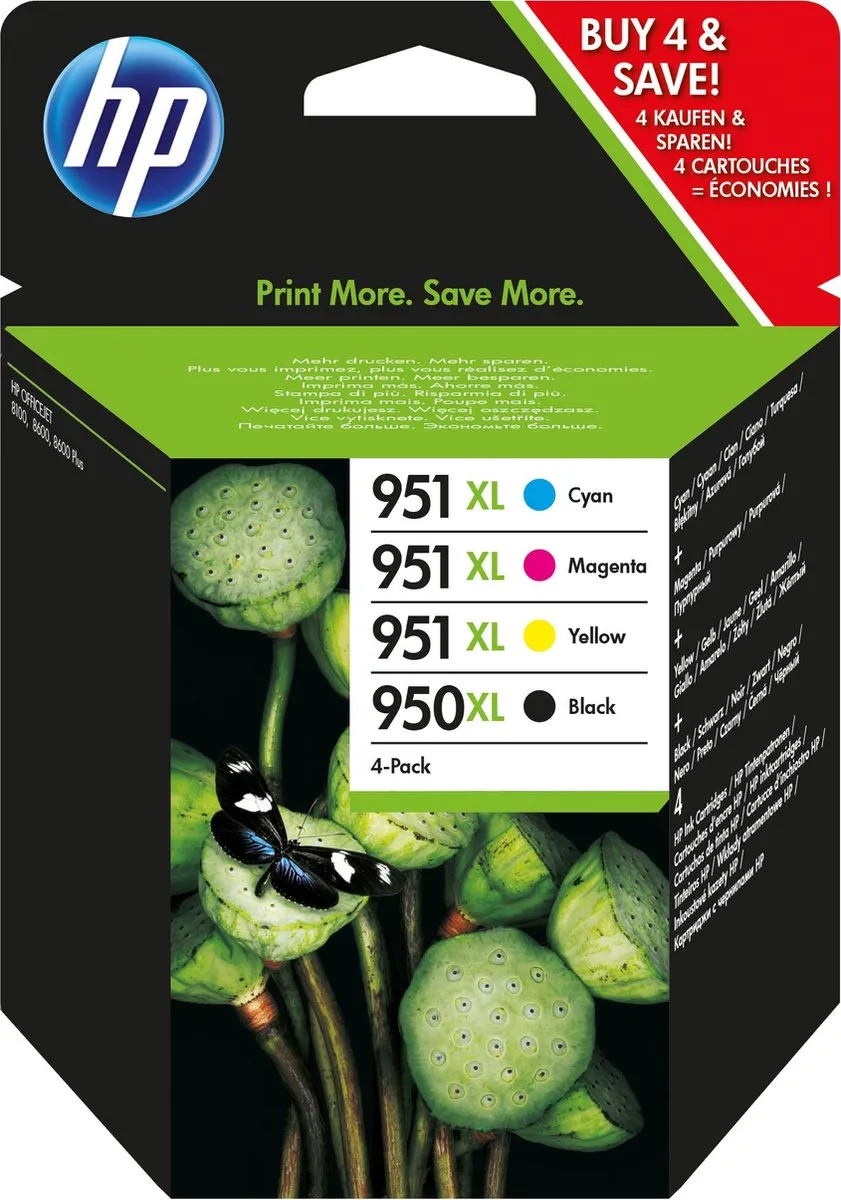 HP 950XL/951XL Inktcartridges