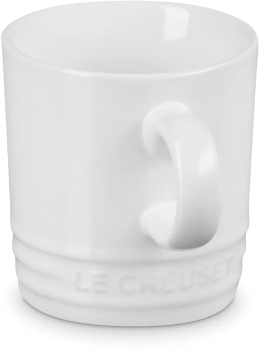 Le Creuset Espressokop 100ml - Aardewerk Wit