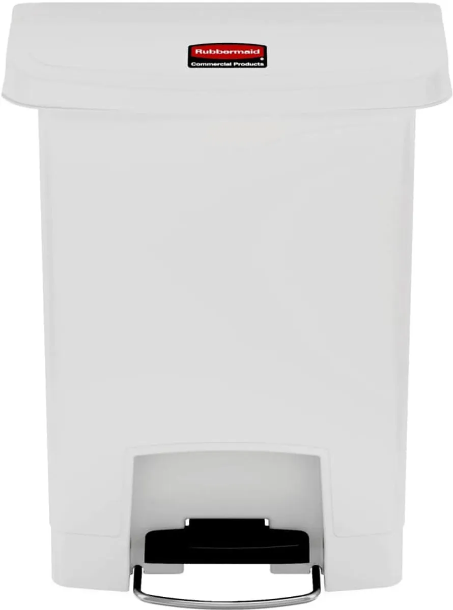 Rubbermaid - Pedaalemmer - Slim - Jim - 30 L - wit