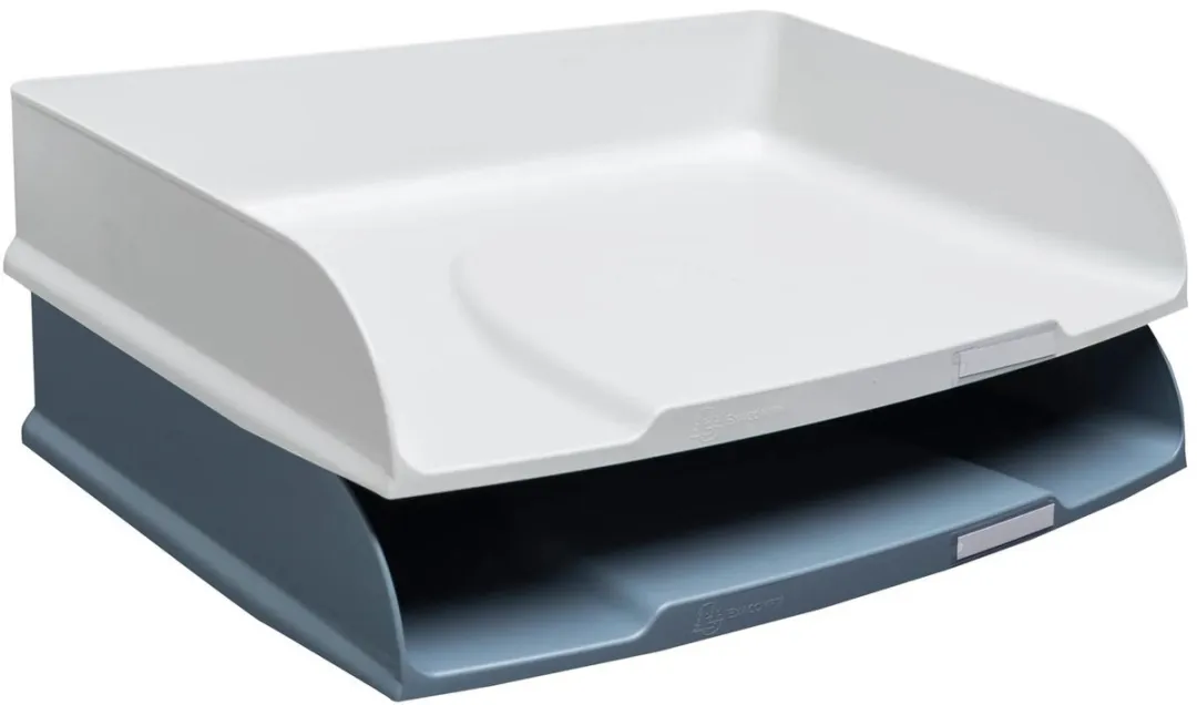 Exacompta 10513D Brievenbakken - 6 Stuks - Wit