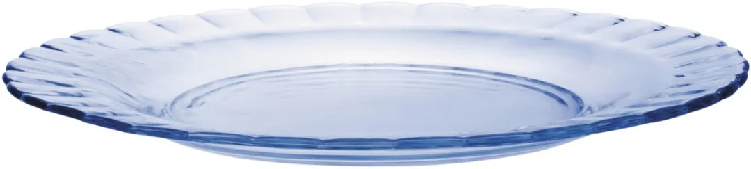 Duralex Picardie Blauw Plat Bord - 6 Stuks - ø23cm