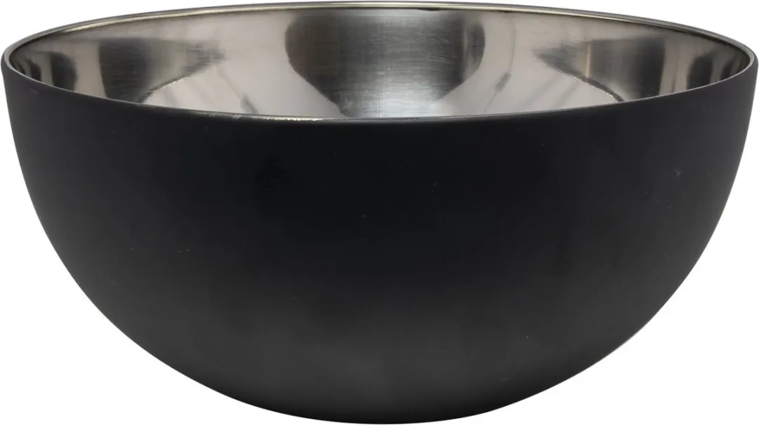 Svenska Living Salade Schalen 23cm - 2 Stuks - Mat Zwart