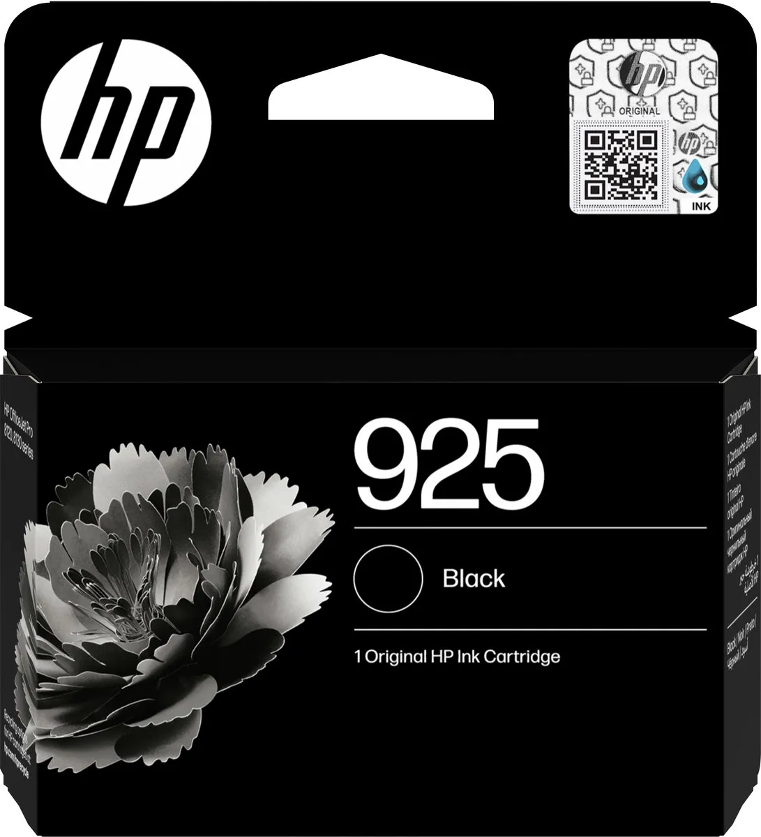 HP 925 Black 4K0V9PE Inktcartridge