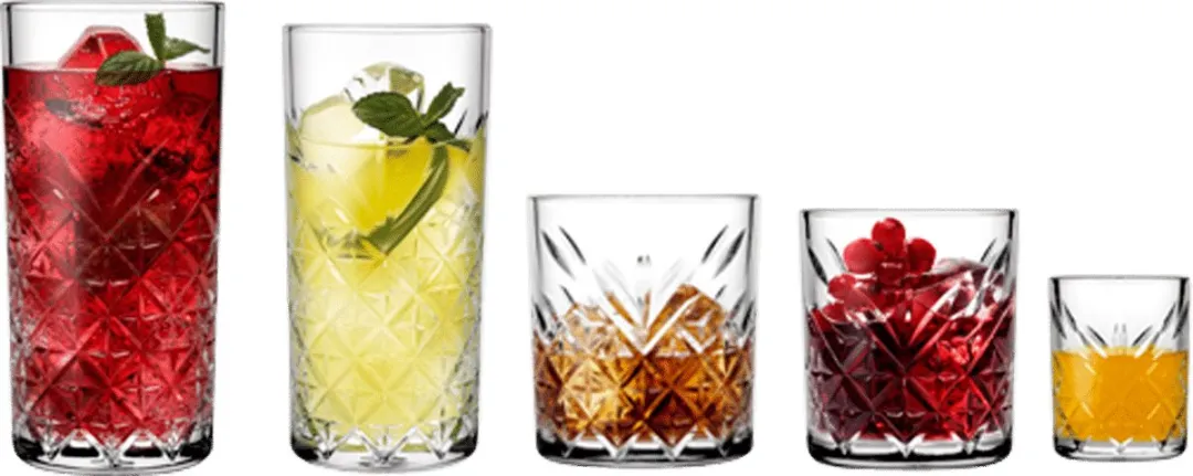 Pasabahce Timeless Longdrinkglas 45cl - Goud - 4 Stuks - afbeelding 6 van 6