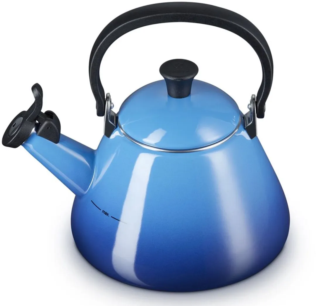 Le Creuset Fluitketel Kone - Azure - 1.6 liter - inductie geschikt -