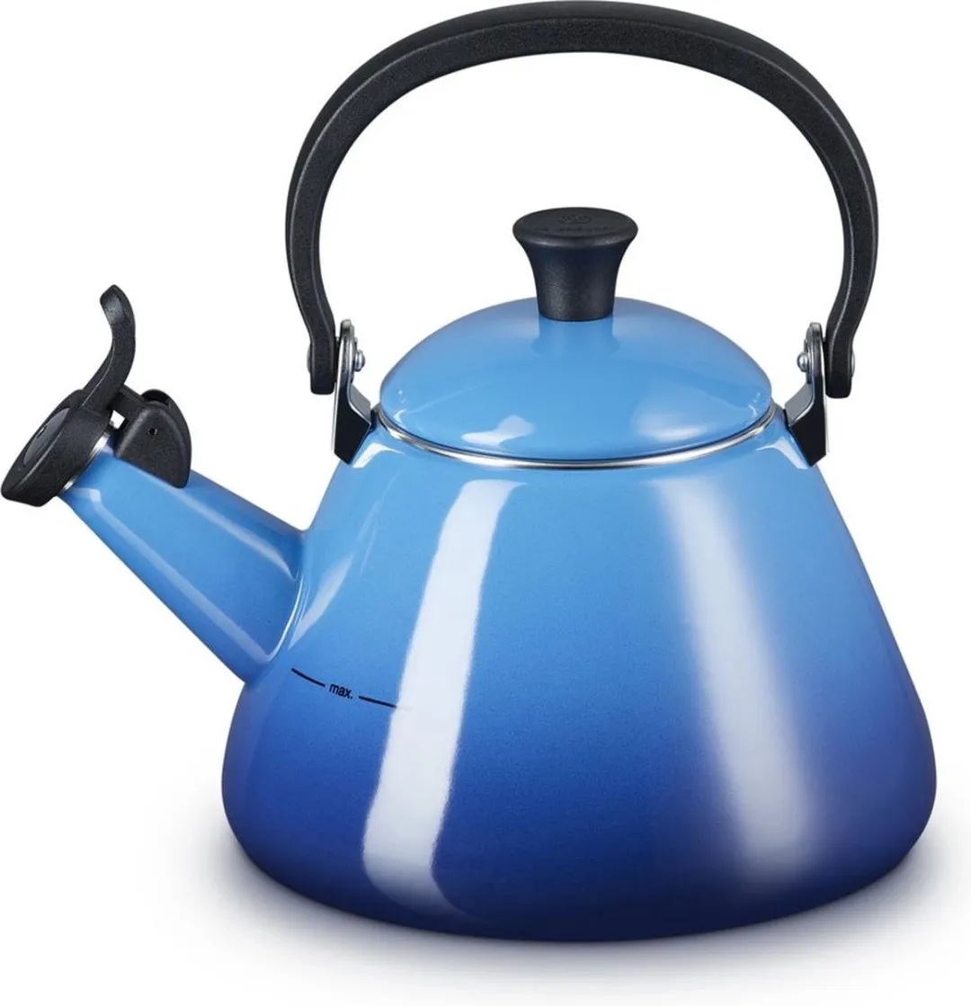 Le Creuset Fluitketel Kone - Azure - 1.6 liter - inductie geschikt -