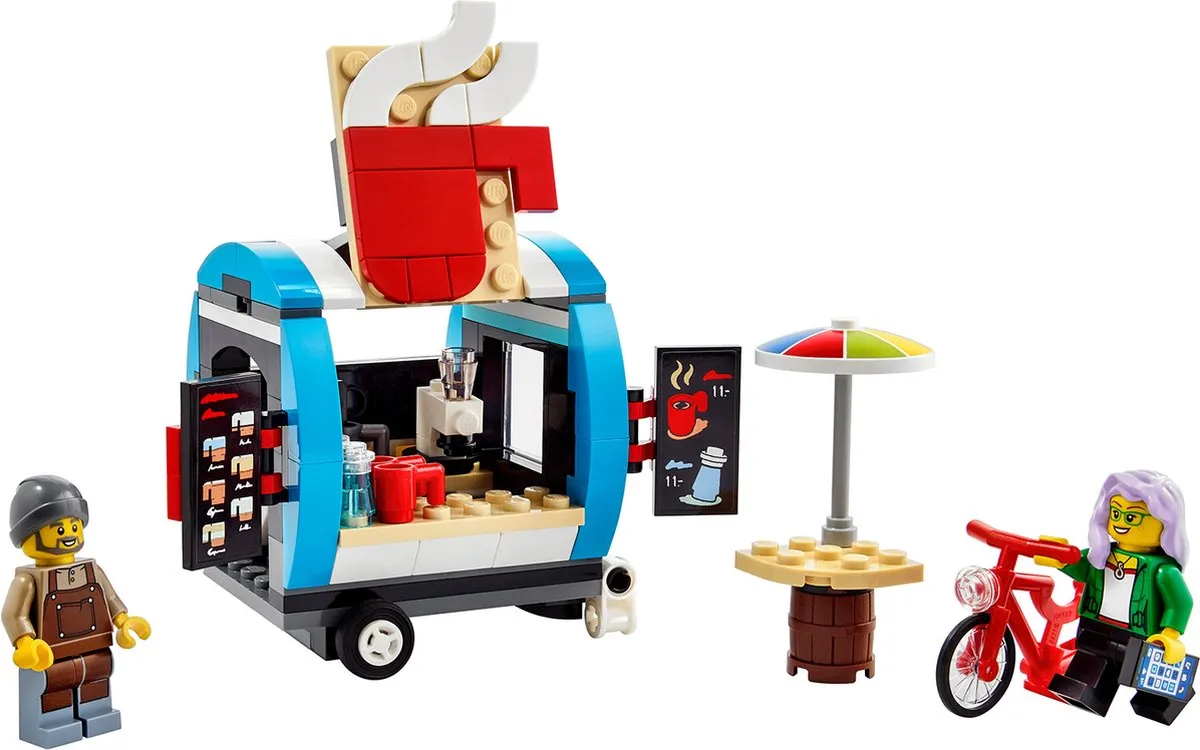 LEGO Creator 40488 Koffie/Foodtruck - 149 Stukken - Multicolor