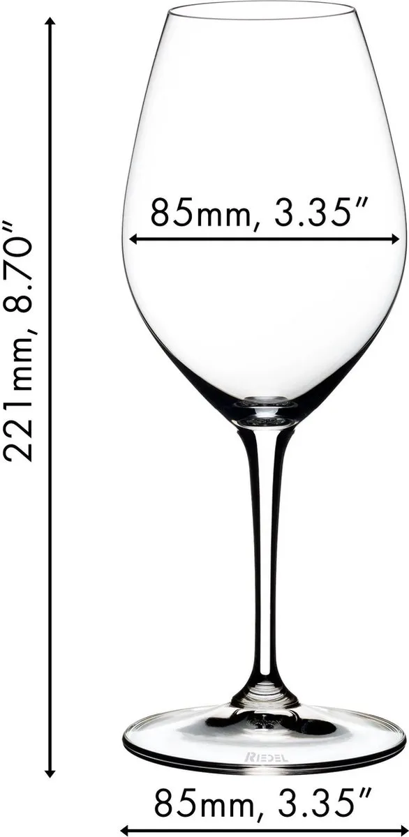 Riedel Champagneglazen - 4 Stuks - Ø85mm
