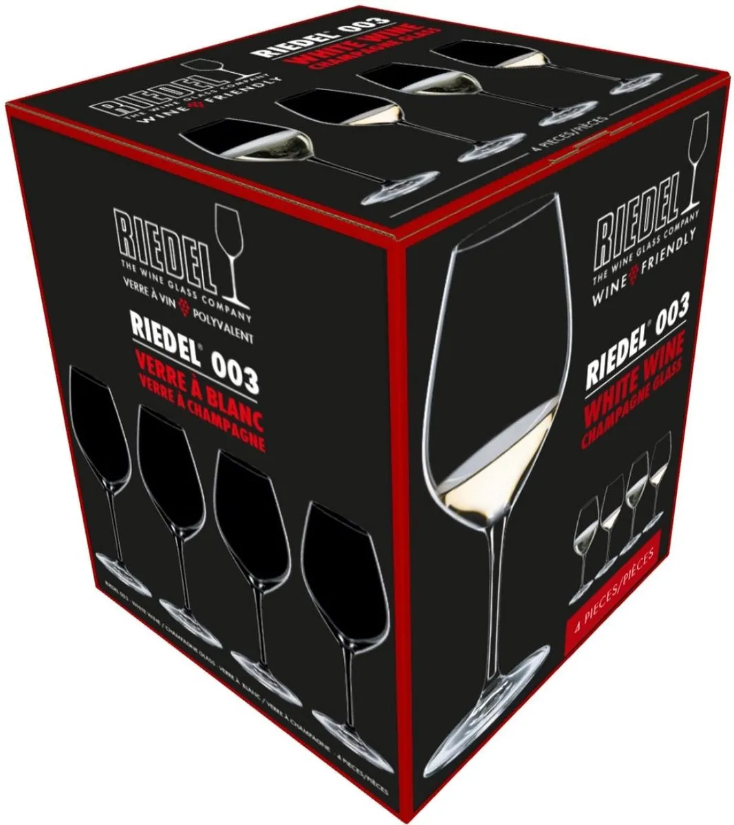 Riedel Champagneglazen - 4 Stuks - Ø85mm