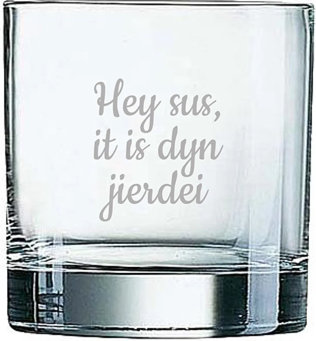 Arcoroc Whiskeyglas Gegraveerd 38cl