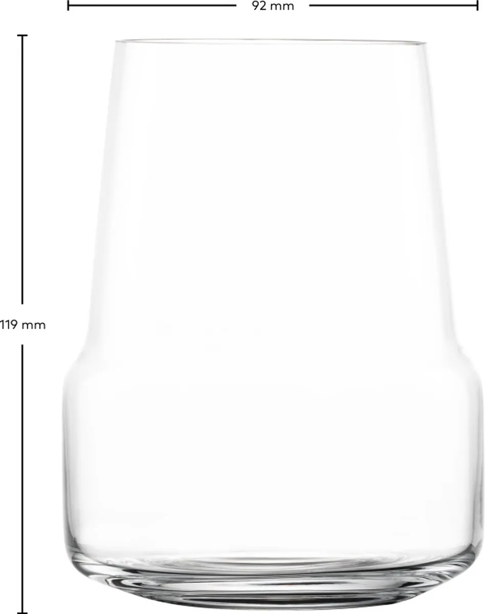 Zwiesel Glas Level Rode Wijn Tumbler 123912 - 2 Stuks - afbeelding 6 van 6