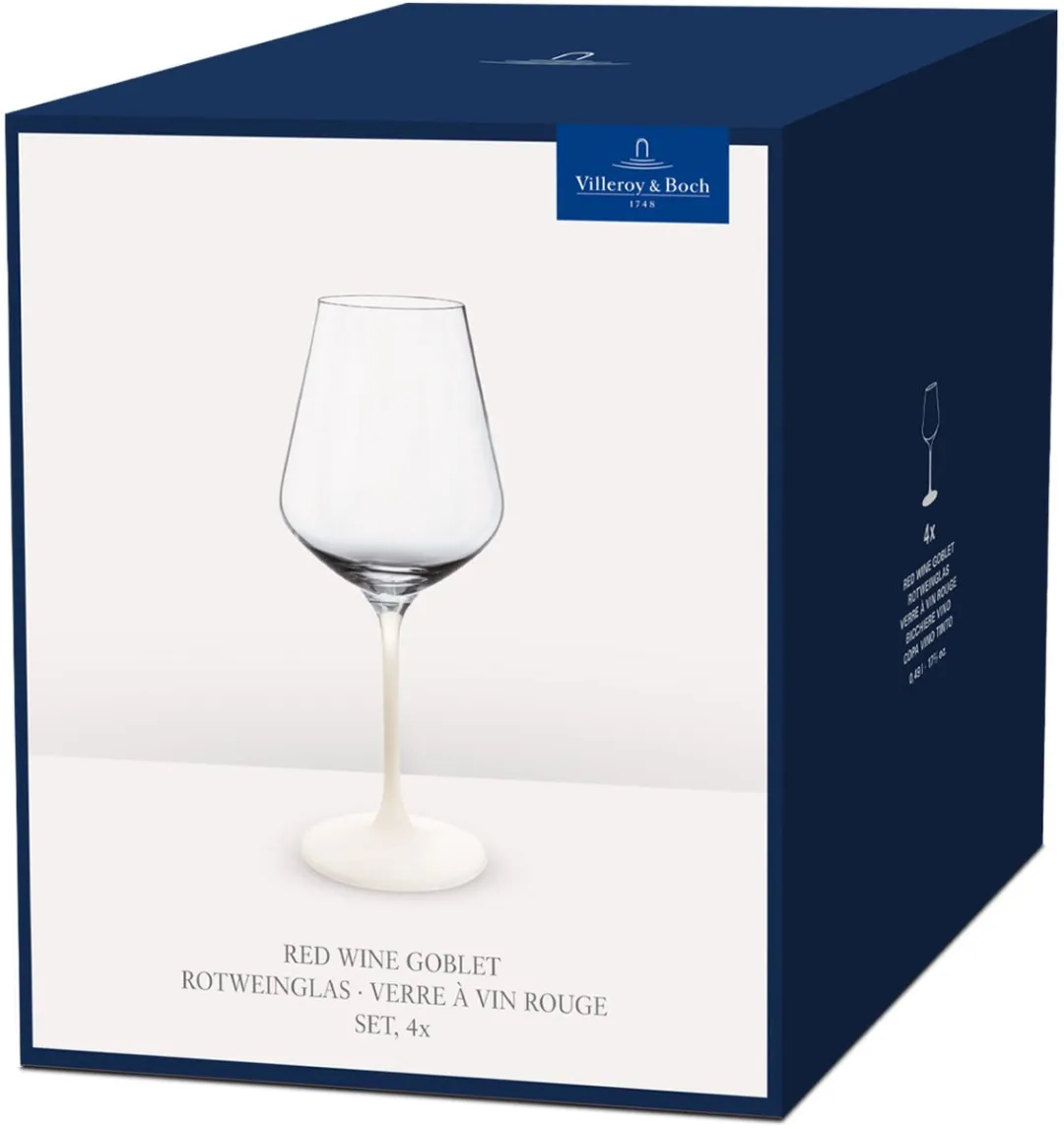 Villeroy & Boch Manufacture Rock Rotweinglas 470ml - Set van 4